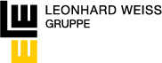 Logo der Leonhard Weiss Gruppe in Schwarz und Gelb