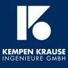 Kempen-Krause-Logo weiß auf blau